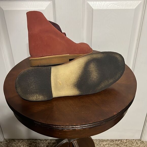 ??Clarks Originals Ginger Leather Suede Boots - Charles Stead English Tannery‎ main image 2